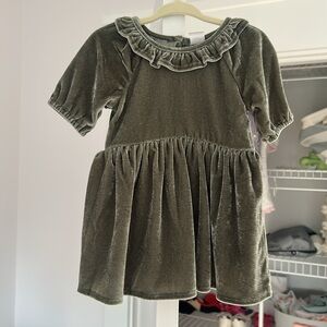 GAP Kids Olive Green Casual Dress